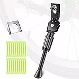 ANDIMEI Cavalletto Bici Bambino - 12~20 Pollici Cavalletti per Bambini con 20 PCS Catarifrangente Adesivo e Distanziatore di Montaggio, Cavalletto Bicicletta per Bambini MTB, Bici da Strada