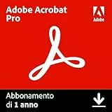 Adobe Acrobat Pro | 1 Anno | PC/Mac | Codice d'attivazione via email