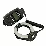 Yongnuo YN-14EX Flash Macro Ring Light Flash Ring per fotocamera Canon EOS 7D 5D Mark II, 60D 650D 600D 50D 550D III 40D 700D 70D (supporto flash TTL)