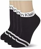 Calvin Klein QUARTER, Calzini, Donna, Nero (Black), Taglia unica