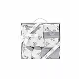 Interbaby Set Regalo Disney 5 Pezzi Per Neonato In Grigio - 500 g, 0 a 3 meses