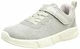 Geox J Aril Girl D, Sneakers Bambine e ragazze, Argento/Viola (Silver/Lilac), 26 EU