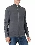 SELECTED HOMME Slhmaine LS Knit Cardigan W Noos Maglione, Grigio Scuro mélange, M Uomo