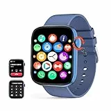 Smartwatch da donna e uomo con funzione telefonica, 1,8' HD touch screen, orologio fitness tracker con monitor del sonno, orologio da polso 120 + modalità sportive, orologio fitness per Android iOS