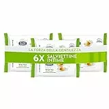 Neutro Roberts, Salviettine per l'Igiene Intima con Camomilla, 100% Naturale, Adatto a Pelli Sensibili, Per Donne e Bambini, Confezione da 6 Pezzi, 12 Salviettine Ciascuno - Esclusiva Amazon