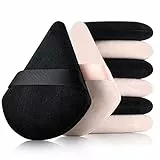 Powder Puff Start Makers 8 Pezzi Spugnetta Cipria Piumini da Cipria Triangolo Piumino Cipria, Riutilizzabile Soffio di velour, Asciutto Bagnato Spugna per Cipria in Polvere Fondotinta Cosmetics