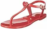 Love Moschino JA16011G1GI37, Sandali, Donna, Rosso, 37 EU