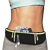 MEIXI Marsupio Running per Uomo e Donna,Impermeabile Marsupio Sportivo Cintura da Corsa,Cinghia Elastica Regolabile,Adatto per Palestra, Esercizi, Bici, Viaggi ed Escursioni