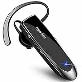 New bee Auricolare Bluetooth Auricolare Wireless Bluetooth Vivavoce nell'orecchio con Tecnologia Clear Capture Bluetooth Auricolare in-Ear per iPhone Samsung Huawei HTC, Sony, ECC.