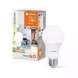 LEDVANCE SUN@HOME lampada LED E27 con 9W sostituisce 40 W, 750 Lm, luce solare al camino (2200-5000K), CRI95, lampada WIFI intelligente controllabile tramite Alexa, google e app, SMART+ WIFI TW E27