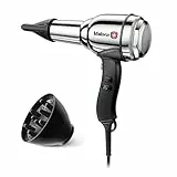 Valera, Swiss Steel Master Light, Asciugacapelli Professionale in Acciaio Cromato, Phon Leggero con Potente Motore, 3 Livelli di Temperatura, Ionizzatore, 2100 W