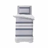 NAUTICA Home Bornea Bed Linen Set di biancheria da letto - set copripiumino - 100% cotone 155 x 205 cm + federe 50 X 80 cm…