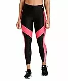 PUMA vestibilità Aderente Eversculpt 7/8, Collant Donna, Nero-Tramonto Rosa, S