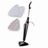 Vileda Steam PLUS con Power Pad|scopa a vapore|pulizia e igiene|elimina fino al 99.9% dei batteri e virus|ideale per tappeti, moquette e tutti i tipi di pavimento|senza uso di detergenti
