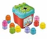 Clementoni- Soft Clemmy-Touch, Build And Play Sensory Bucket-Secchiello con Mattoncini Morbidi, Set Costruzioni Prima Infanzia, Gioco Bambini 6 Mesi-Made in Italy, Colore Multilingua, 17807