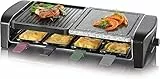 Severin RG 9645 Griglia per Raclette, 1400 W, Nero