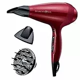 Remington Asciugacapelli Professionale con Griglia in Ceramica e Proteine della Seta, Capelli Morbidi e Protetti, 2400W, Motore AC, con Ioni, 3 Temperature/2 Velocità, Colpo Aria Fredda, SILK AC9096