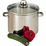 Baumalu 342.655 pentola con Coperchio 16 L Catering 30 cm di Diametro