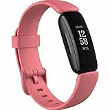 Fitbit Inspire 2 Health & Fitness Tracker with a Free 1-Year Fitbit Premium Trial, 24/7 Heart Rate & up to 10 Days Battery, Desert Rose