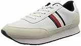 Tommy Hilfiger Sneakers da Runner Uomo Core Eva Runner Scarpe Sportive, Bianco (White), 43 EU
