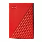 WD 4 TB My Passport Portable HDD USB 3.0 with software for device management, backup and password protection - Red - Works with PC, Xbox and PS4