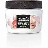 FLORENA Fermented Skincare Crema notte antiossidante naturale, Crema viso portulaca, lactobacillus e olio di oliva bio fermentati, Crema donna vegan antiossidante, 50 ml