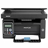 PANTUM M6500NW Stampante Laser Multifunzione WiFi, Duplex Manuale in Bianco e Nero, 22 ppm, Ethernet, USB 2.0, Risoluzione 1200 x 1200 dpi, Stampa, Copia e Scansione per Piccoli Uffici Domestici