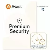 Avast Premium Security - Protezione antivirus | 1 Dispositivo | 1 Anno | PC/Mac | Codice d'attivazione via email