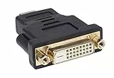 PremiumCord - Adattatore HDMI A - DVI-D M/F, connettori Dorati