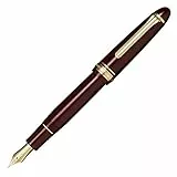 Sailor 1911 - Penna stilografica grande serie oro, resina, marrone, 11-2021-432
