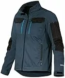 Uvex Giacca softshell Tune-up - perfetta per il lavoro per Uomo (Blu, L)