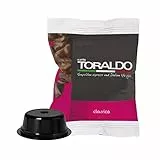 CAFFÈ TORALDO | Compatibile A Modo Mio* | CAPSULE | Caffè Selezionato, Tostato e Torrefatto in Italia | Eccellenza del Caffè Napoletano (Miscela Classica, 100 Unità)