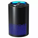 CONOPU Purificatore D'aria, Air Purifier Portable HEPA H13 Filtro, Purificatore Aria Portatile Elimina Odori, Timer, per Camera Da Letto, Bagno, Soggiorno, Seminterrato, nero