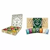 Pukka Herbs | Active Selection Box | Selezione di tè e tisane energizzanti biologiche | Idea Regalo | 45 filtri & Herbs | Tea Discovery Chest | Selezione di tè e tisane bio con cofanetto in bambù