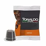 CAFFÈ TORALDO Nespresso | Capsule Compatibile Nespresso* (100 Unità, Miscela Cremosa)