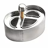 IBILI Prezel CORTAPASTAS BREZEL, Stainless Steel, Argento, 6.5 x 4.5 x 6.5 cm