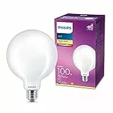 Philips LED Lampadina Globo, 10.5 W, E27, Luce Bianca Calda