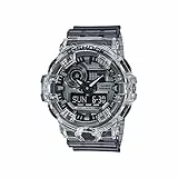 Casio Orologio Digitale al Quarzo Uomo con Cinturino in Gomma GA-700SK-1AER