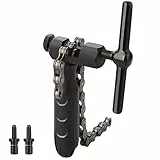 Homord Smagliacatena Bici Universale 5, 6, 7, 8, 9, 10, 11,12 velocità Attrezzo per Catena Bicicletta Rimuovere e Installare Catena Interruttore Splitter Strumento (1-Nero)