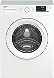 Beko - WUX71232WI-IT - Lavatrice Standard 7 Kg, 1200 giri/min, 15 Programmi, Display Smart Touch - Bianco, 60 x 49 x h84cm
