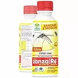 Albagarden - Insetticida Antizanzare Giardino per Esterno E Interno Cimici Mosche Insetti Volanti Striscianti Formiche Moscerini Effetto Zanzariera Anti Zanzare Casa Prati Siepi Animali 1 Lt