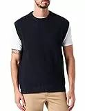 JACK & JONES Jjenick Knit Vest Noos Maglioncino a Gilet, Sky Captain, M Uomo