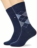 Tommy Hilfiger CLSSC SOCK, Calzini, Uomo, Blu (Jeans), 43-46