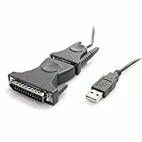StarTech.com Cavo adattatore USB a Seriale RS232 DB9 / DB25, Cavo Adattatore seriale USB a DB9 / DB25 RS232 ad 1 porta M/M (ICUSB232DB25)
