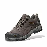 NORTIV 8 Scarpe da Escursionismo Uomo Trekking Arrampicata Sportive All'aperto Impermeabili Traspiranti Sneakers Braun/Schwarz/Braun 160448_Low-E Größe 40 (EUR)
