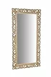 Biscottini Specchio grande da parete 2 metri x 104 cm | Specchio da parete grande con cornice in legno | Specchio da terra grande