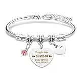 BOMEON Festa Della Mamma Bracciale Idee Regalo Regali Festa Della Mamma Originali Personalizzato Regalo Mamma Compleanno Natale Anniversario Regalo Festa Della Donna Pasqua San Valentino per Mamma