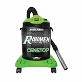 RIBIMEX - Aspiracenere elettrico Cenetop con pulizia filtro, 18 L, 1200 W - PRCEN012
