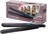 Remington Piastra per Capelli, bordi arrotondati per creare onde, piastre extra lunghe 110 mm, rivestimento in Ceramica Ultra e Tormalina, antistatica, display digitale, 150-230°,Sleek & Curl S6505