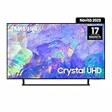 Samsung TV UE50CU8570UXZT Crystal UHD 4K, Smart TV 50' Dynamic Crystal color, HDR, OTS Lite, AirSlim Design, Integrato con Bixby e Alexa compatibile con Google Assistant, Titan Gray 2023
